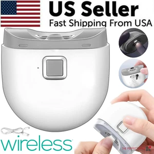 Safety Electric Nail Clipper Automatic Thick Nails Trimmer Professional Tool US - Picture 1 of 20