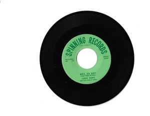 Larry Dowd-Why Oh Why/Forbidden Love-Spinning 6004( Teen Rockaballad)(Hear It) - Picture 1 of 2