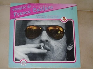 FRANCO CALIFANO " RITRATTO DI...FRANCO CALIFANO " LP 1981 - Imagen 1 de 5