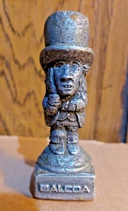 Vintage Alcoa Mad Hatter chess piece pawn Alice In Wonderland 60s - Bild 1 von 5
