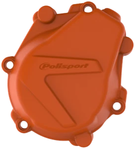 KTM ignition Cover Protector SXF 450 2016 - 2022 Orange Motocross Polisport - Imagen 1 de 1