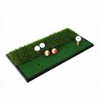 33*63cm Backyard Exercise Golf Mat Training Hitting Mat Pad Green Grass Indoor
