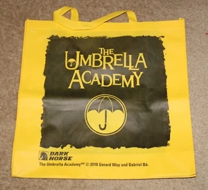 SDCC 2018 DARK HORSE THE UMBRELLA ACADEMY DUAL SIDED TOTE BAG BRAND NEW - Picture 1 of 2