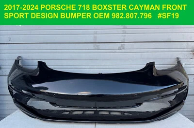 ✅ Parachoques delantero original Porsche Boxster Cayman 718 2017-2024 OEM 982807796 Foto 1 de 4