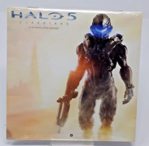 Halo 5 Guardians 2016 16-Month Wall Calendar - Brand New & Factory Sealed - - Picture 1 of 8