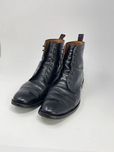 Allen Edmonds First 1st Avenue Botas Negras con Cordones Puntera Combo Suela Talla 11.5 D - Imagen 1 de 16