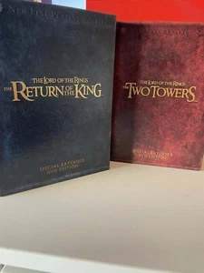 Lord of the Rings The Two Towers and The Return of the King DVDs Lot - Bild 1 von 6