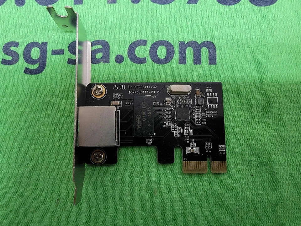 Syba  SI-PEX24038 PCI Express x1 Gigabit Ethernet Network Card - Image 1 of 1