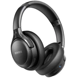 BERIBES Bluetooth Headphones Over Ear 65H Playtime and 6 EQ Music Modes Wireles - Picture 1 of 1