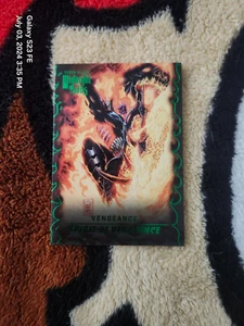 Marvel Trading Card Midnight Sons Green Spirit Of Vengeance Vengeance - Picture 1 of 1