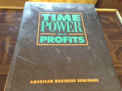 Time, power and profits American business seminar 1988 tape set  - Image 1 of 4