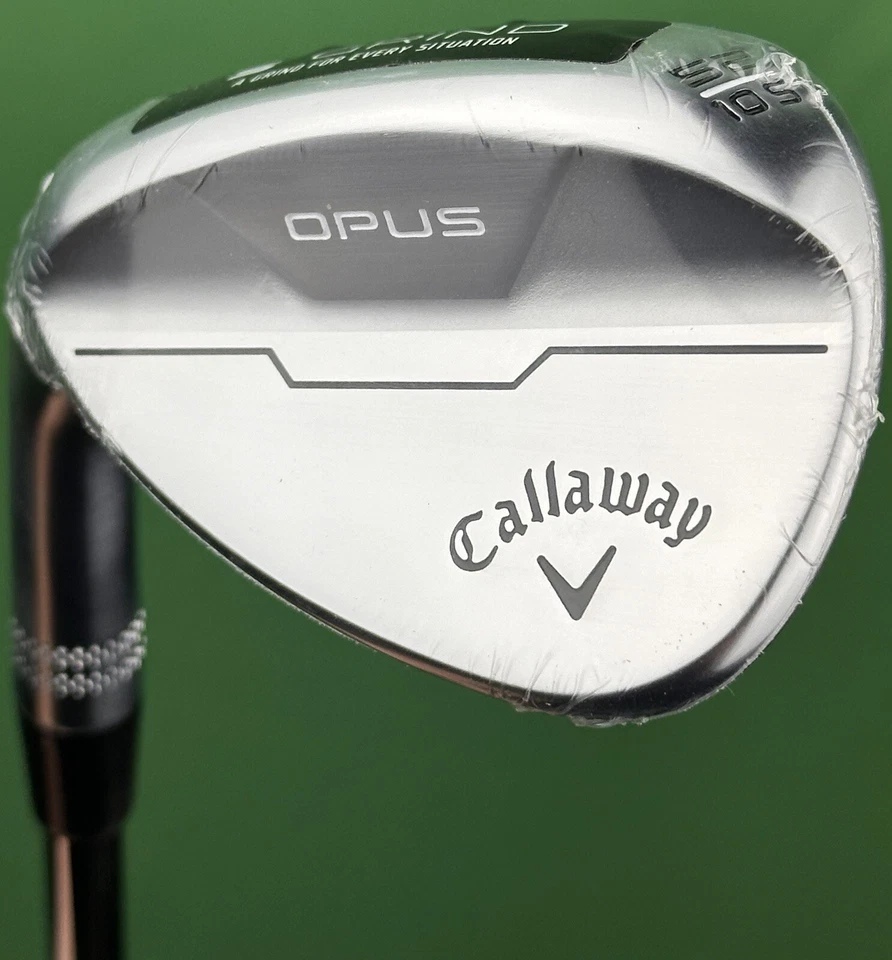 Callaway Opus Chrome Gap GW Wedge LEFT Hand 52-10* S-Grind LH NEW #98444 - Image 1 of 4