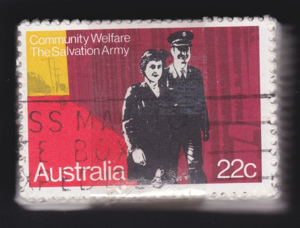 LOTE A GRANEL: Australia 1980 22c Bienestar Comunitario Ejército de Salvación Paquete x 100 Foto 1 de 1