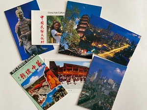 Guangzhou Postcards China Set of 7 - Picture 1 of 4