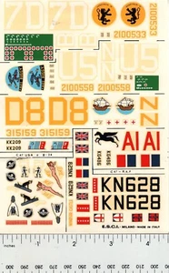 Esci Decals 1/72 Douglas DC-3 C-47 USA RAF B-24 Varianten F139 Decal Only NOS - Bild 1 von 3