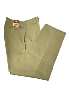 Red Kap Men's Khaki Work Pant size 28x30 wrinkle resistant - Picture 1 of 4