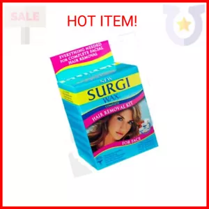 Surgi-wax Complete Hair Removal Kit For Face, 1.2-Ounce Boxes (Pack of 3) - Picture 1 of 1
