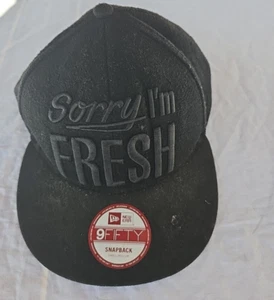 New Era Cap Snapback " Sorry I'm Fresh" schwarz small-medium - Bild 1 von 3