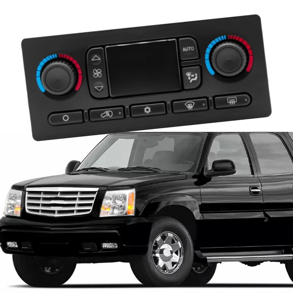 For Chevrolet Tahoe  2003-2005 Air Conditioning Control Module Panel 15832311 - Image 1 of 4
