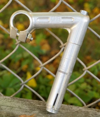 Vintage GB Stem Forged 90mm 1" Quill 22.2 25.4 Road Bike Raleigh Reynolds 531 - Image 1 of 4