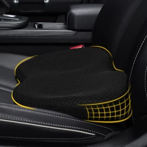 Wedge Car Seat Cushion: Memory Foam Truck Seat Cushion for Car Seat Driver - ... - Picture 1 of 9