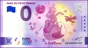 ***N°500*** RARE NUMERO PLEIN / BILLET SOUVENIR 0 € / 0 € SCHEIN / UEDQ 2024-2 - Picture 1 of 1
