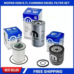 OEM Mopar Filter Kit 6.7L Diesel for 13–18 Ram 2500–5500 USA Free Shipping - Picture 1 of 4