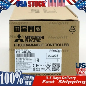 Mitsubishi FX3U-48MR/DS FX3U-48MR-DS Programmable Controller US Free TAX - Picture 1 of 3