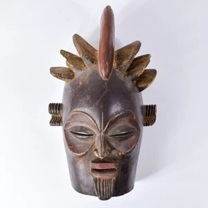 Suku Male Mask Congo - Picture 1 of 14