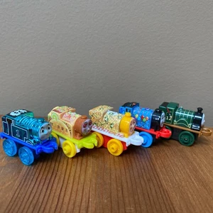 Thomas & seine Freunde Minis 5 Stück - Geburtstag Taco Nachos 75. Jahrestag Emily - Bild 1 von 4