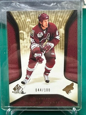 2006-07 SP Game Used Edition - Jeremy Roenick #77 Gold /100 - Image 1 of 2