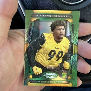 2025 Panini Certified Green 20/25 Rookie Derrick Harmon Pittsburgh Steelers  - Bild 1 von 4