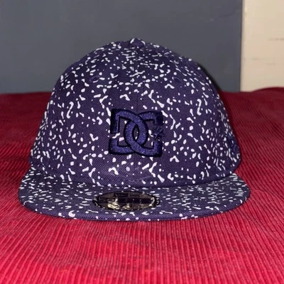 Y2K New Era DC Shoes Skateboard Hat 7 1/4 - Image 1 of 4