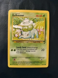 BULBASAUR - 67/130 - Base Set 2 - Pokemon Card - LP - Picture 1 of 6