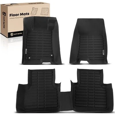 3x Forro de Tapetes de Chão para Honda Crosstour 12-15 Accord Crosstour FWD Dianteiro e Traseiro - Imagem 1 de 4