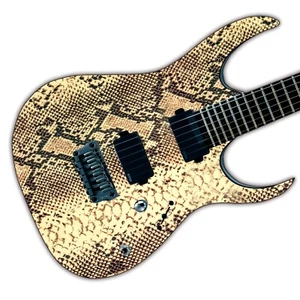 Calcomanía de vinilo envolvente para guitarra/bajo profesional piel de serpiente The Rattler GS128 - Imagen 1 de 6