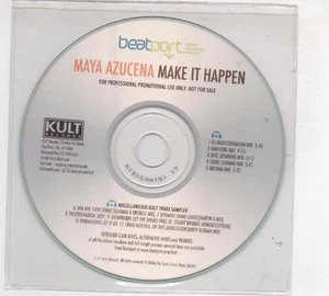 Maya Azucena Make it Happen Remixes CD Dynamix Shake Lose,Tribalicious Let it Go - Picture 1 of 1
