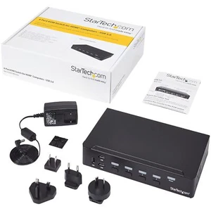 Startech.com Switch Commutatore Kvm a 4 Porte HDMI con Hub USB 3.0, 1080 P - Photo 1/7
