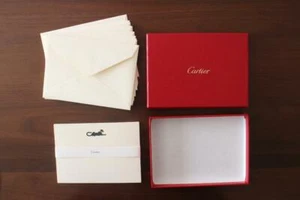 Cartier Panther Letter Card Stationary set Authentic Novelty w/Box - Picture 1 of 5