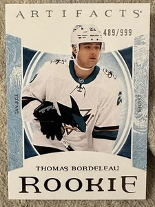 2022-23 UD Artifacts Rookies Thomas Bordeleau #178 RC /999 - Picture 1 of 2