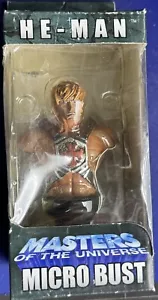 2004 NECA Series 2 MOTU Masters of the Universe Micro Bust - He-Man in Box - Picture 1 of 1