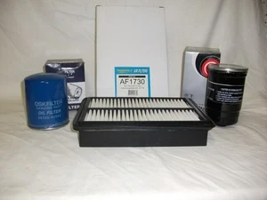 FITS HYUNDAI iLOAD iMAX TD 2.5L TURBO DIESEL D4CB AIR OIL FUEL FILTER SERVICE - Picture 1 of 1