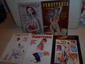 FUMETTERIA CATALOGO DISEGNI ORIGINALI - I PRIMI 5 NUMERI - NUOVISSIMI - ESAURITI - Foto 1 di 2