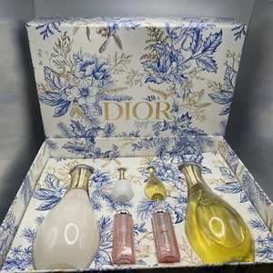 DIOR J’adore 6 Pcs Set Body Milk 6.8 oz + Shower Oil + (2) 0.17 EDP + 2 Lip Glow - Picture 1 of 9