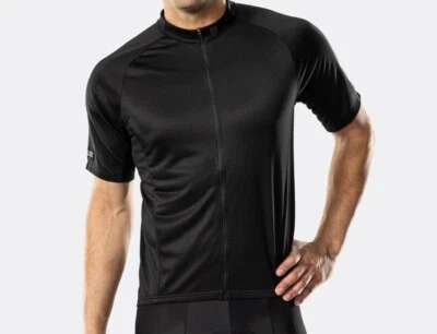Bontrager Solstice Short Sleeve Cycling Jersey Black New - Image 1 of 4