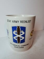 18th Army Medical Command  USAR/ARNG Stay Army Reenlist Mug