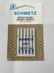 5 Nähmaschinennadeln Schmetz 130/705H SUK (Jersey) Stärke 70-90 - Bild 1 von 2