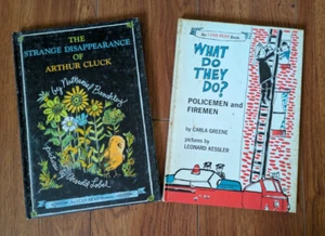 Vtg 1960s I Can Read Books Strange Disappearance Of Arthur Cluck What Do They Do - Imagen 1 de 8