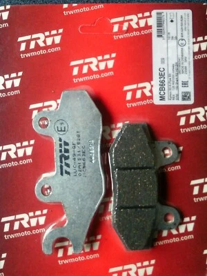 AJS 125 250 350 Bremsbeläge Bremsklötze Lucas/TRW MCB 663 hinten Hinterrad - Bild 1 von 2