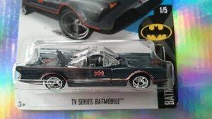 2016~1966 TV SERIES BATMOBILE~SUPER TREASURE HUNT~HOT WHEELS~BP~RARE~COLLECTIBLE - Picture 1 of 3